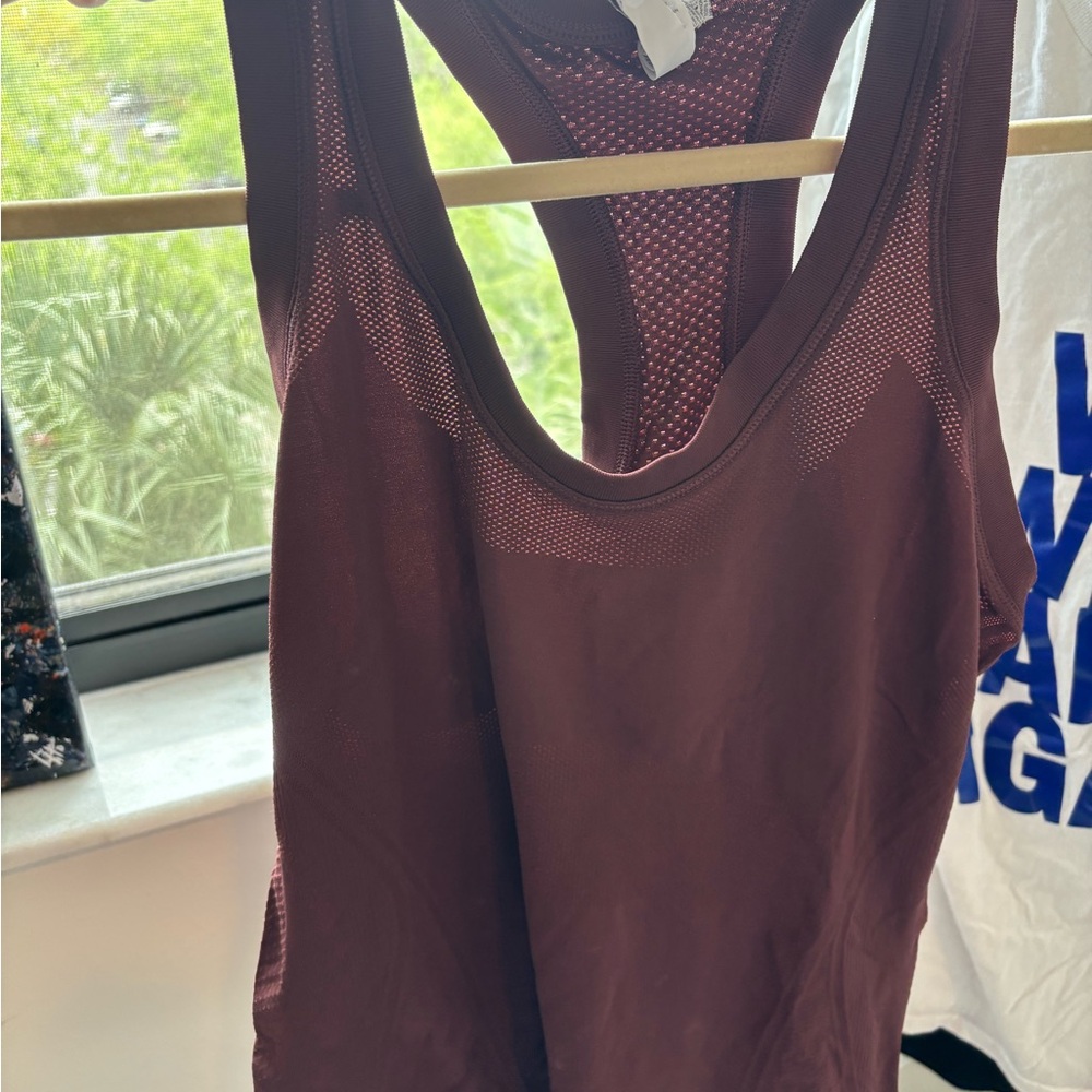 Athleta Burgundy Tank Top